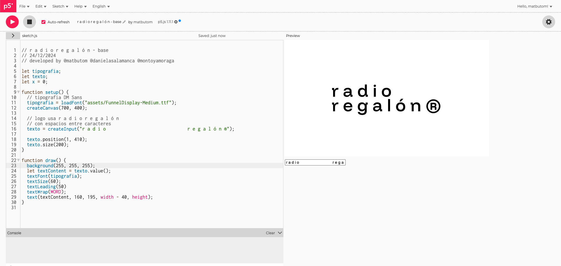 Logo demo 4 Radio Regalón
